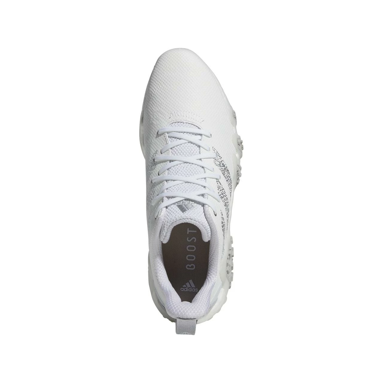 ADIDAS Men's CodeChaos 22 Spikeless Golf Shoe - White/Grey 5 ADIDAS Men's CodeChaos 22 Spikeless Golf Shoe - White/Grey - Image 3